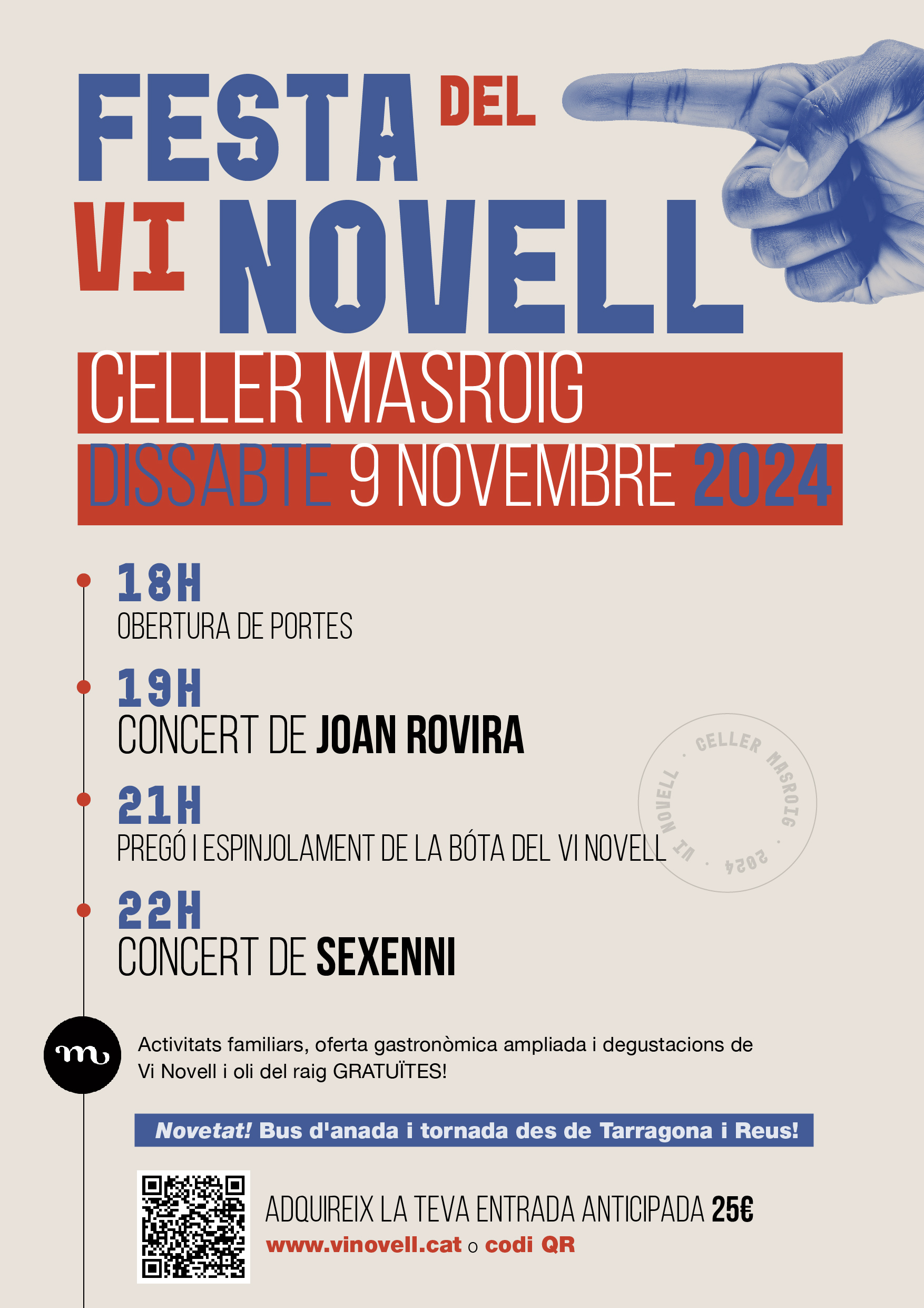 Festa del Vi Novell 2024 Celler Masroig