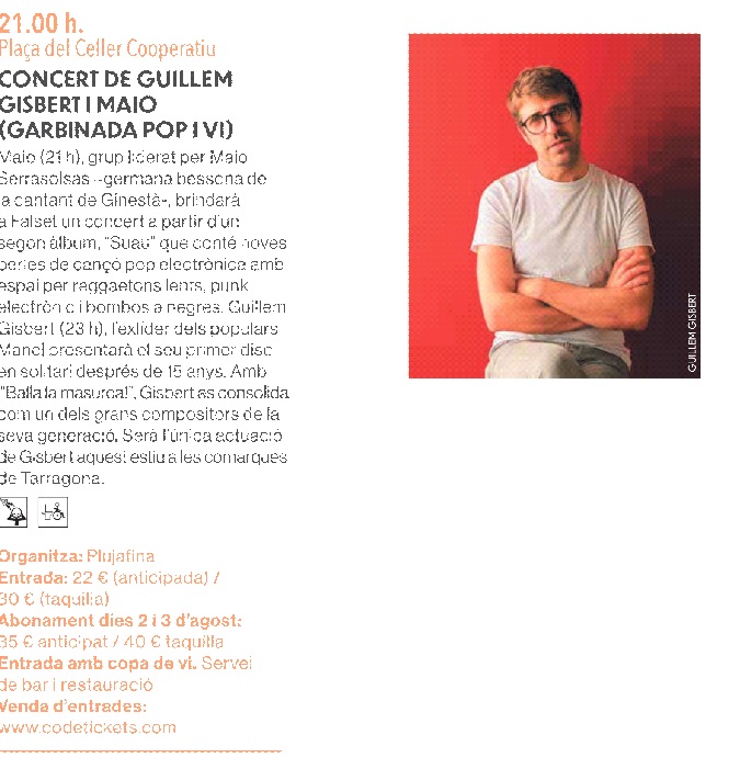 Concert Guillem Gisbert + Maio