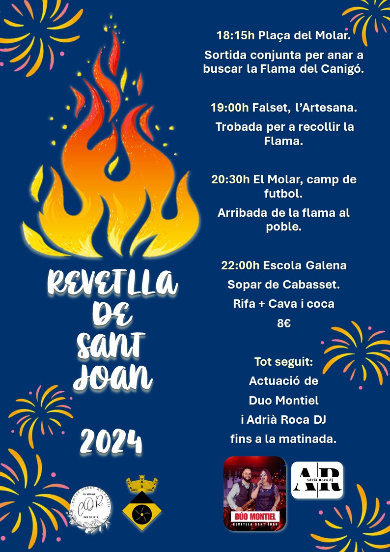 REVETLLA DE SANT JOAN 2024. EL MOLAR