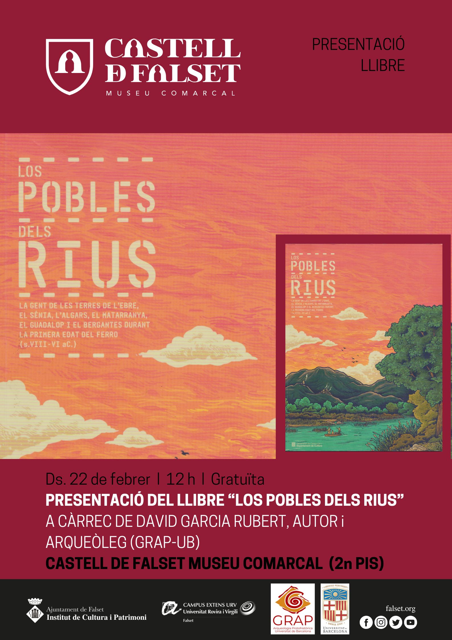 Presentació del llibre "Los pobles dels rius"