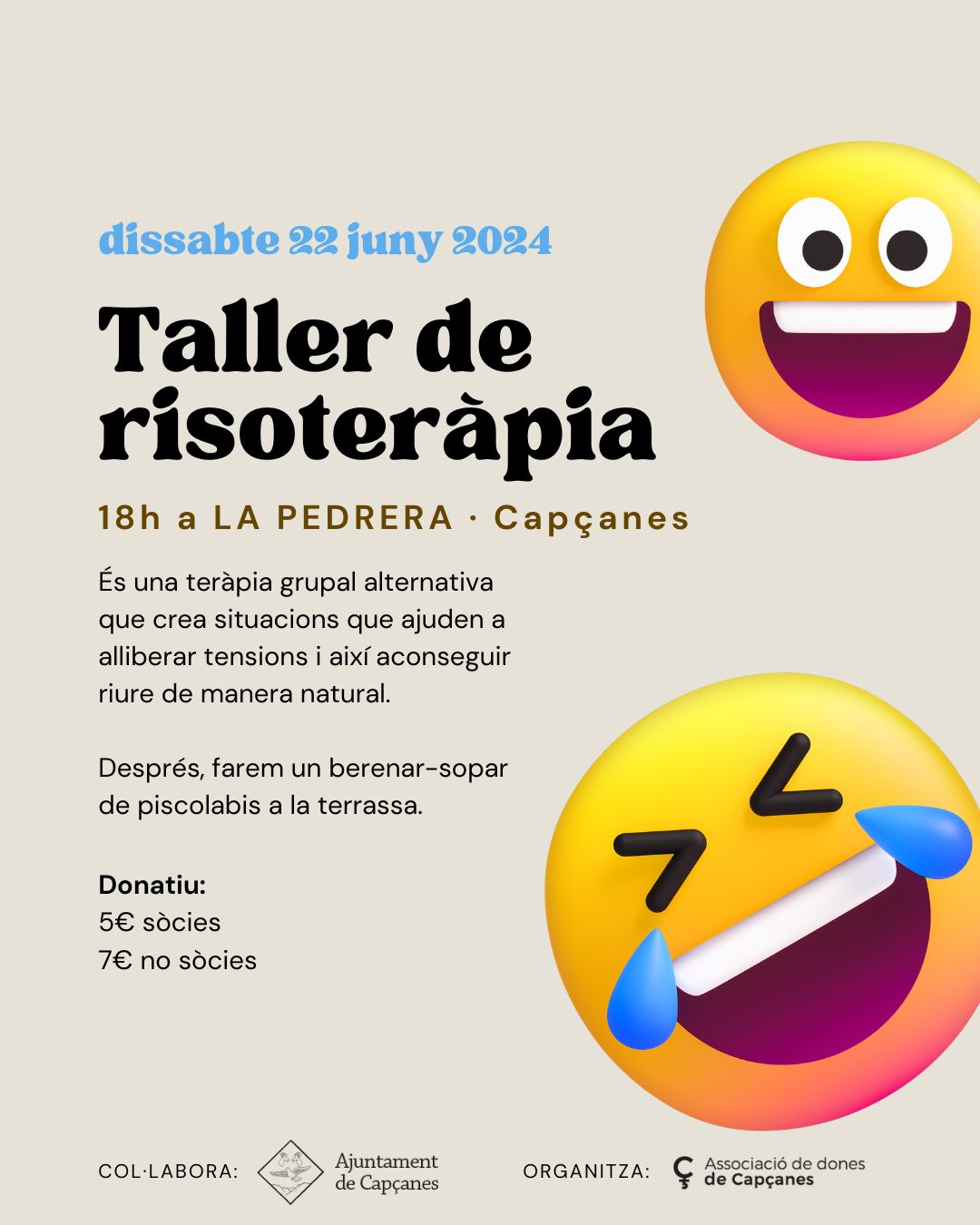 Taller de risoteràpia